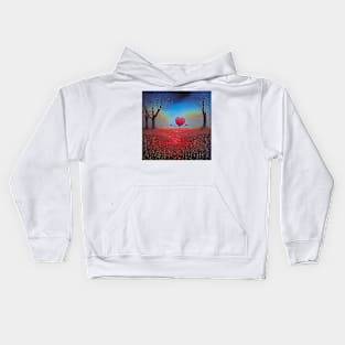 wonderul shape of  your heart Kids Hoodie